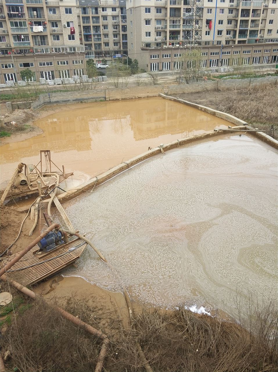 察布查尔沉淀池淤泥清理-厂区废水池淤泥清淤
