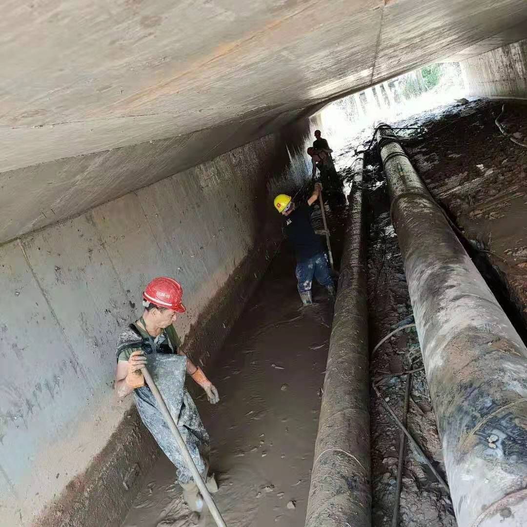 察布查尔工业管道清淤
